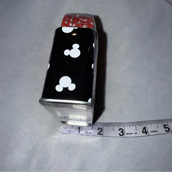 Disney Mickey & Friends 6 Piece Coaster Set Mickey Minnie Mouse Black White Red - Picture 9 of 9